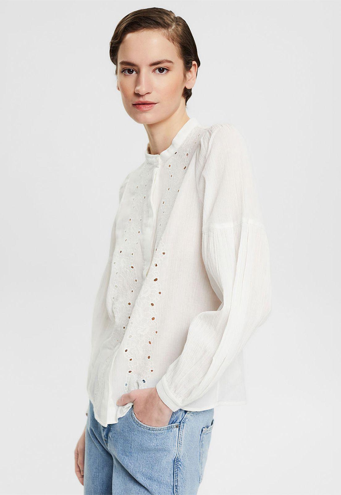 Blusa Con Bordado Esprit-0