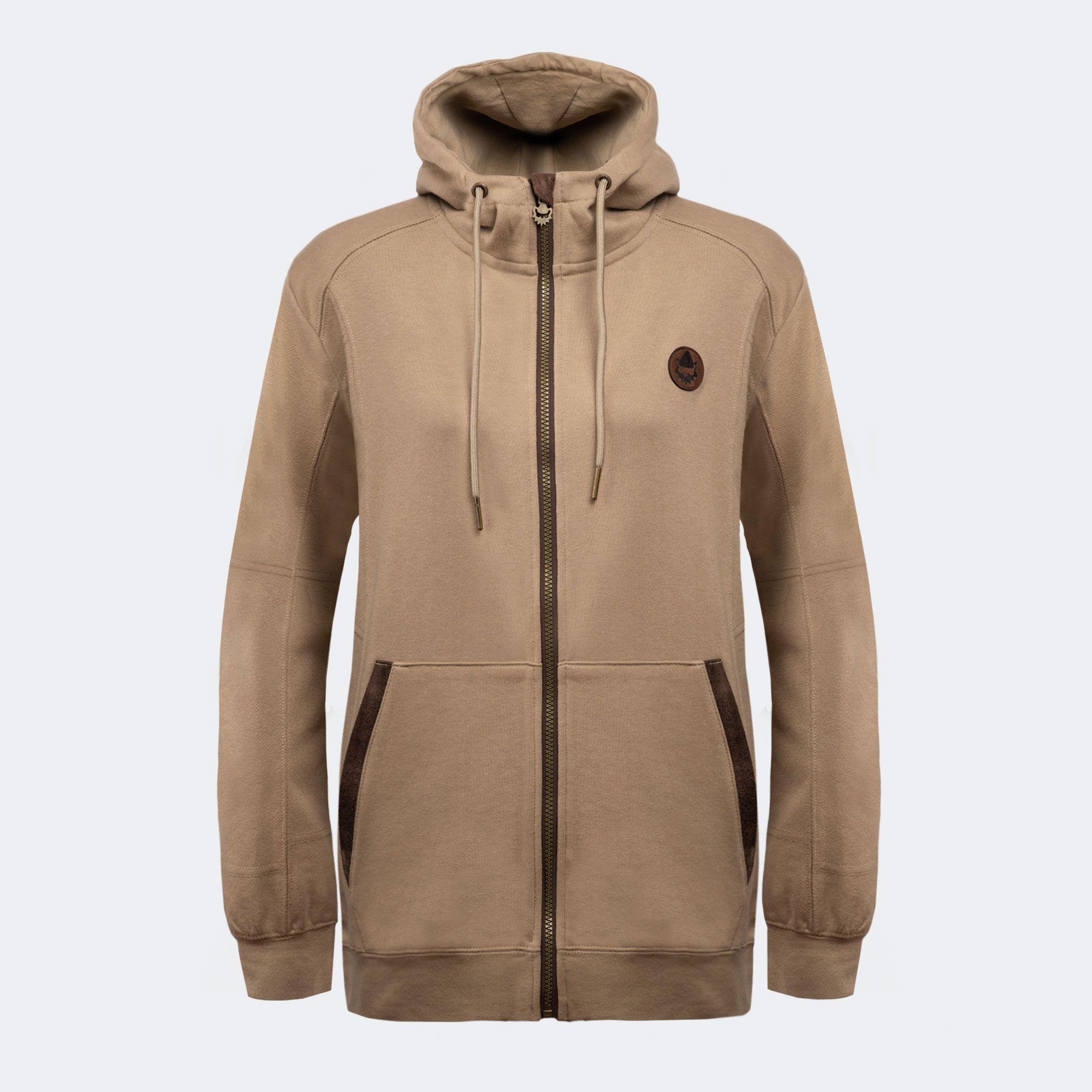 Poleron Hoodie Ulkha Sand Mujer Gnomo-2