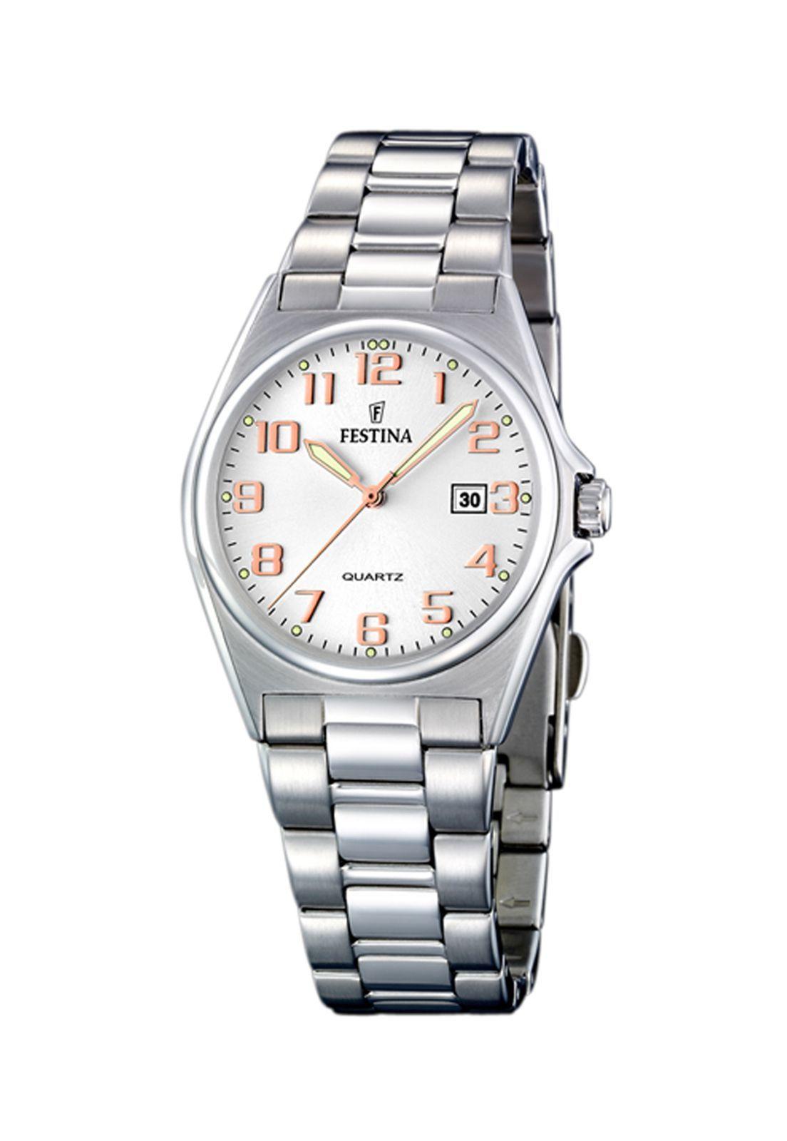 Reloj F16375/7 Festina Mujer Acero Clasico-0