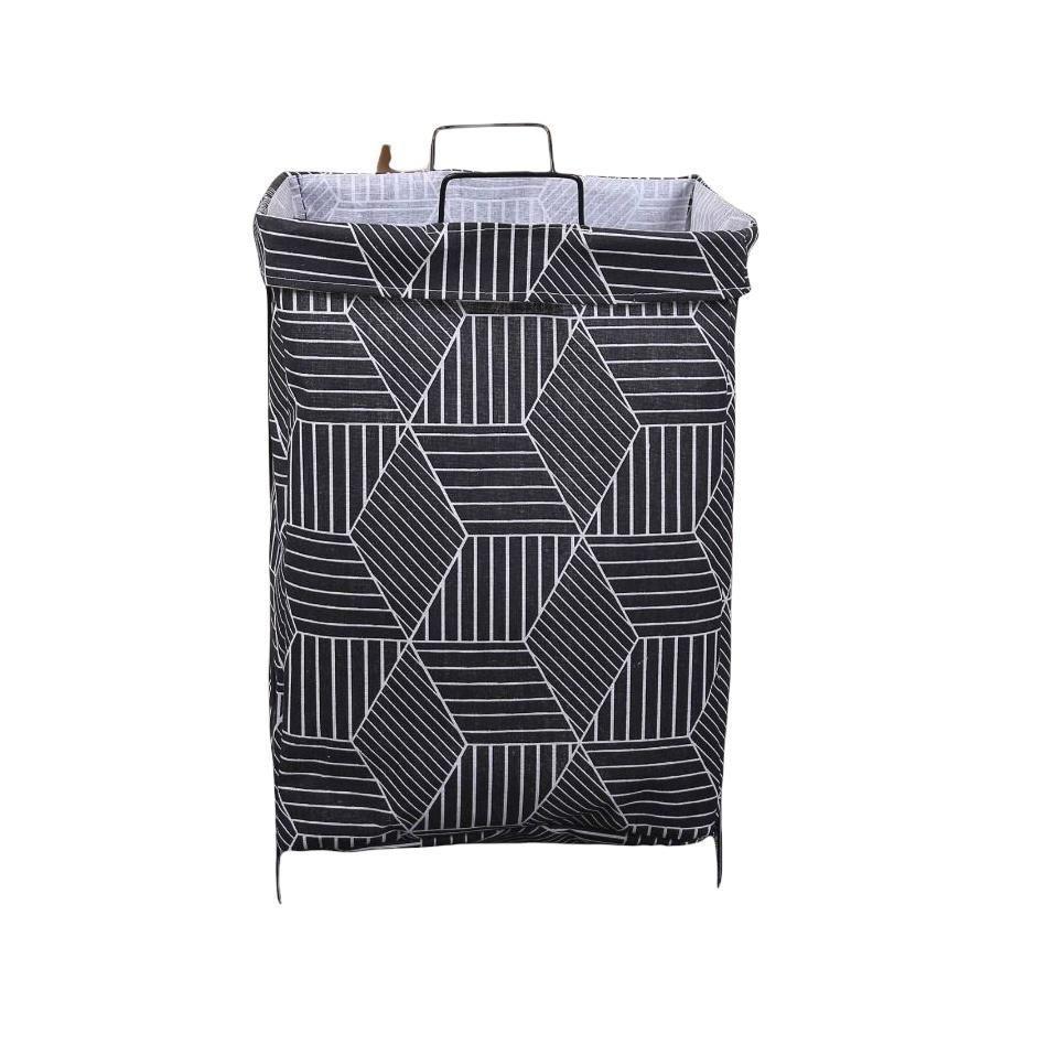 Cesto De Ropa Sucia Plegable De Tela Diseños-1