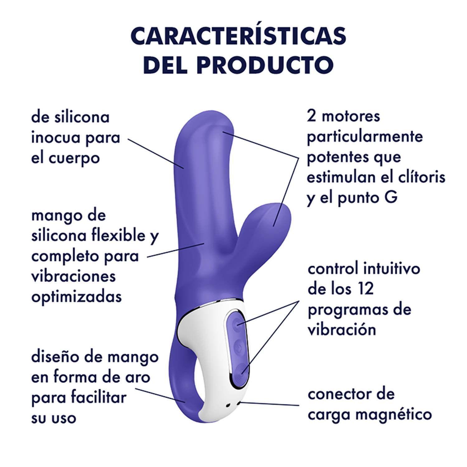 SATISFYER MAGIC BUNNY VIBRADOR TIPO CONEJITO-7