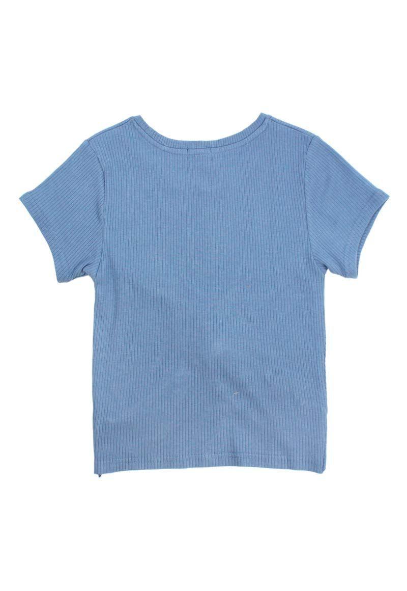 Polera teens niña top nudo ingenio 530-1