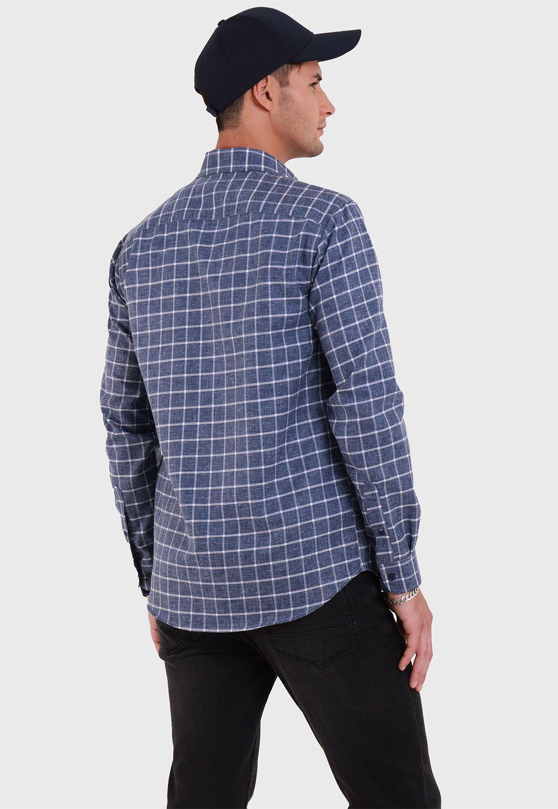 Camisa Cuadros Hombre Guy Laroche-1