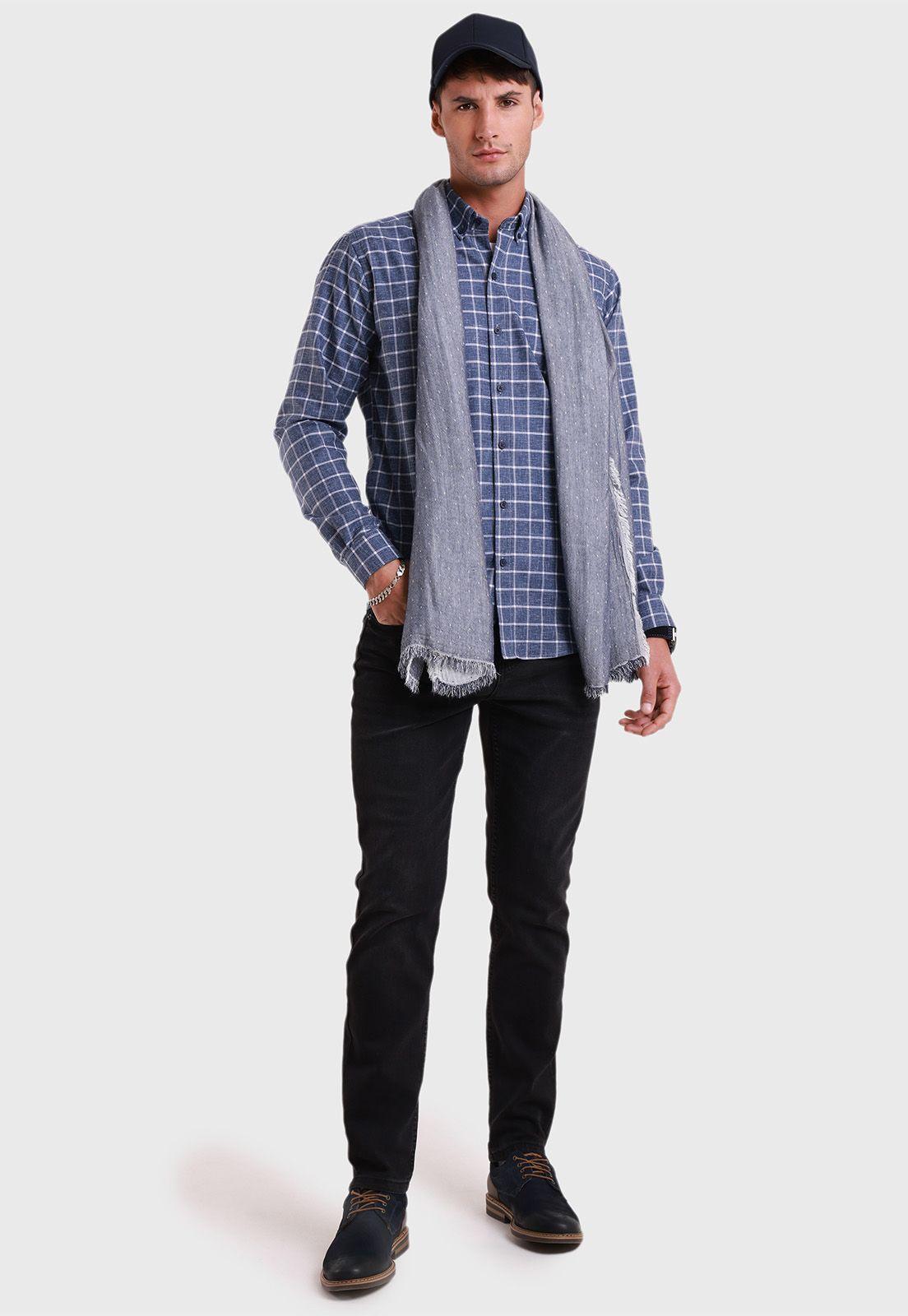 Camisa Cuadros Hombre Guy Laroche-3