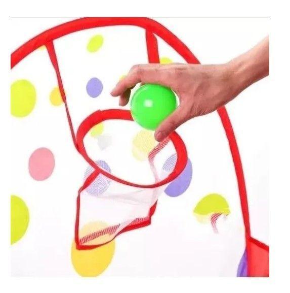 Piscina De Pelota En Suave Tela Para Bebe Con 50 Pelotas-5