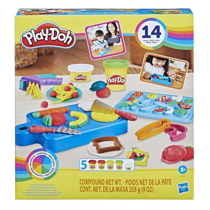 Masas y Plastilinas Play-Doh Primeras Creaciones del pequeño chef-0