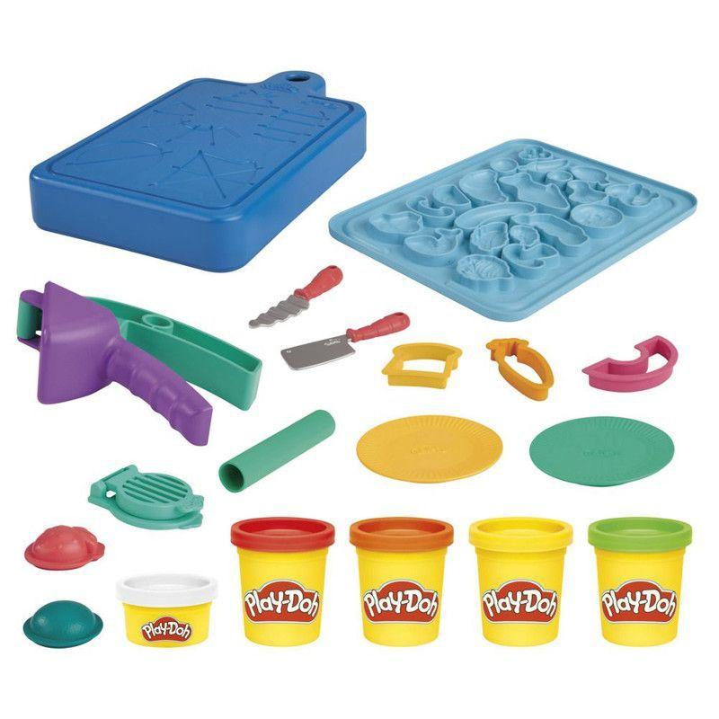 Masas y Plastilinas Play-Doh Primeras Creaciones del pequeño chef-1