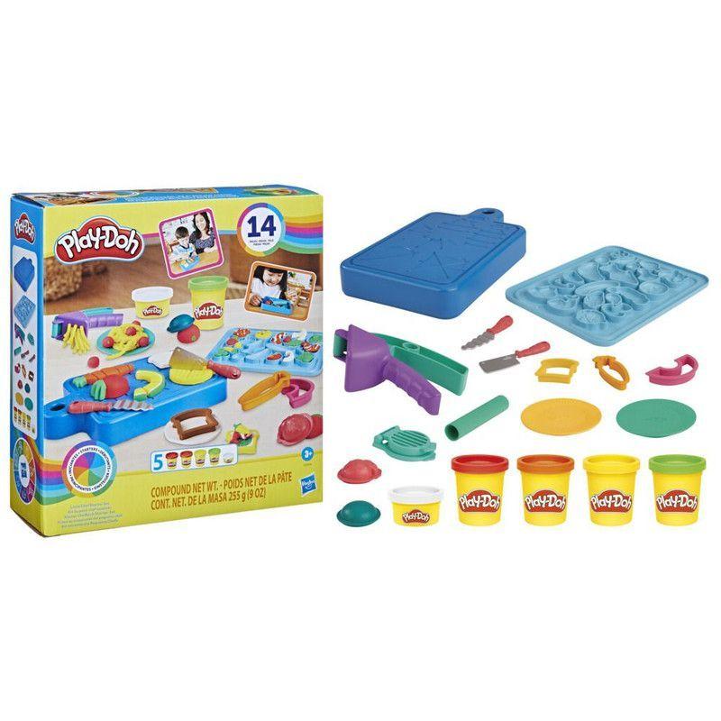 Masas y Plastilinas Play-Doh Primeras Creaciones del pequeño chef-2