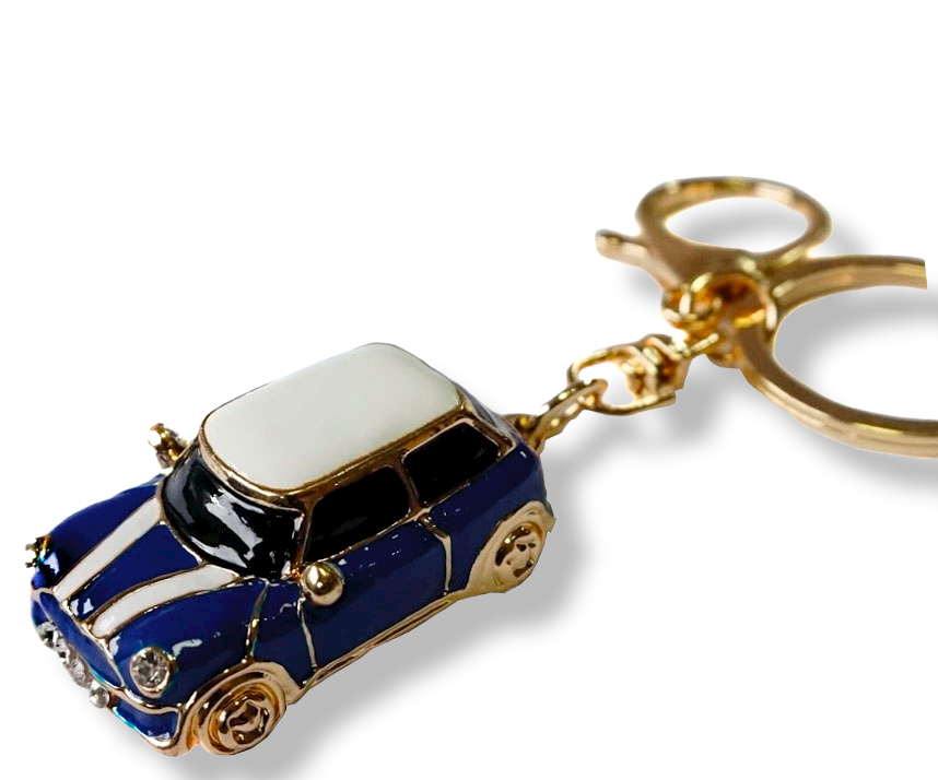 LLAVERO METALICO RETRO MINI CORD BLING BLING  AJ48-2