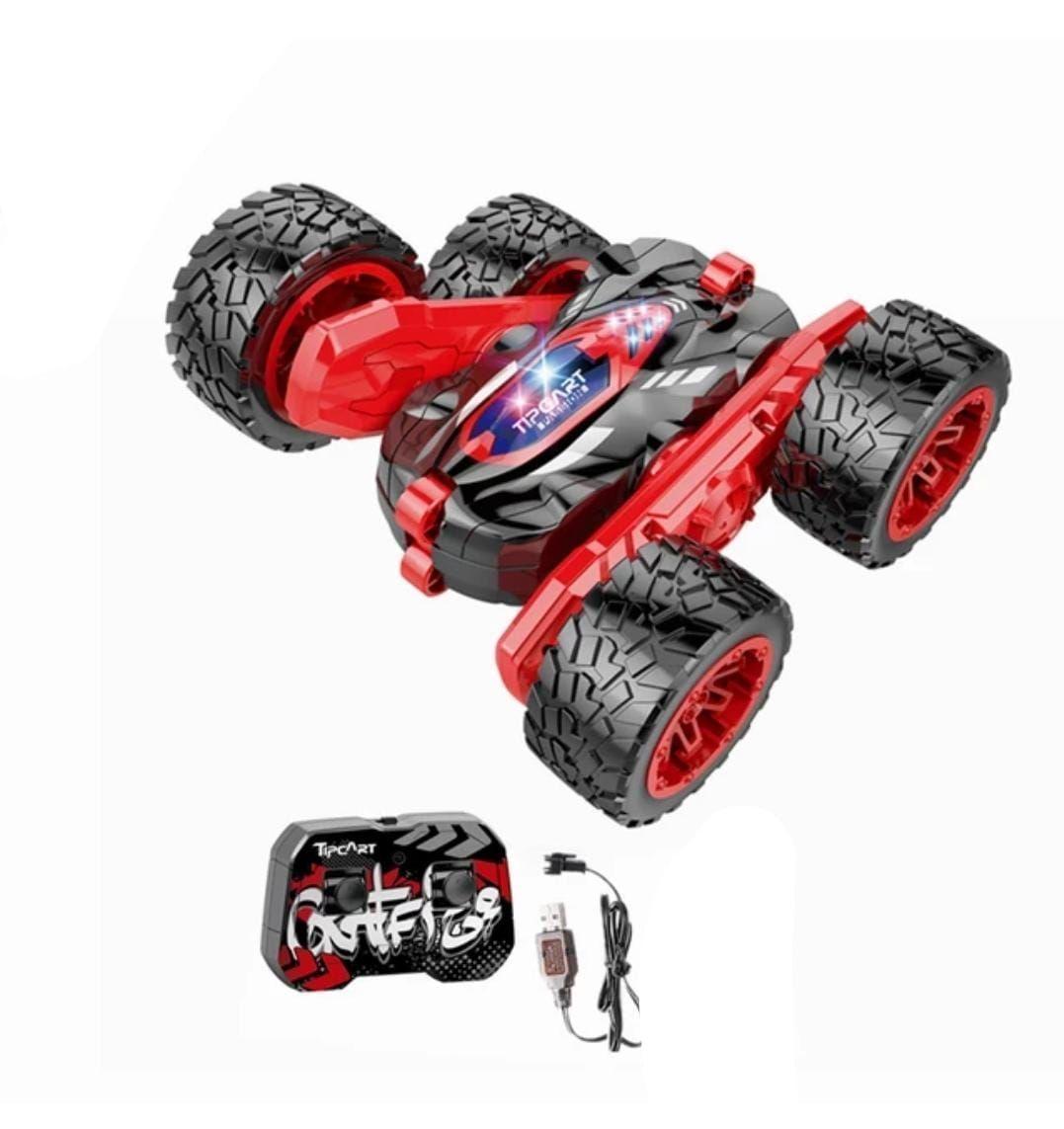 Auto Control Remoto 4x4,Giro 360 acobrata Doble Cara 2,4 G-0
