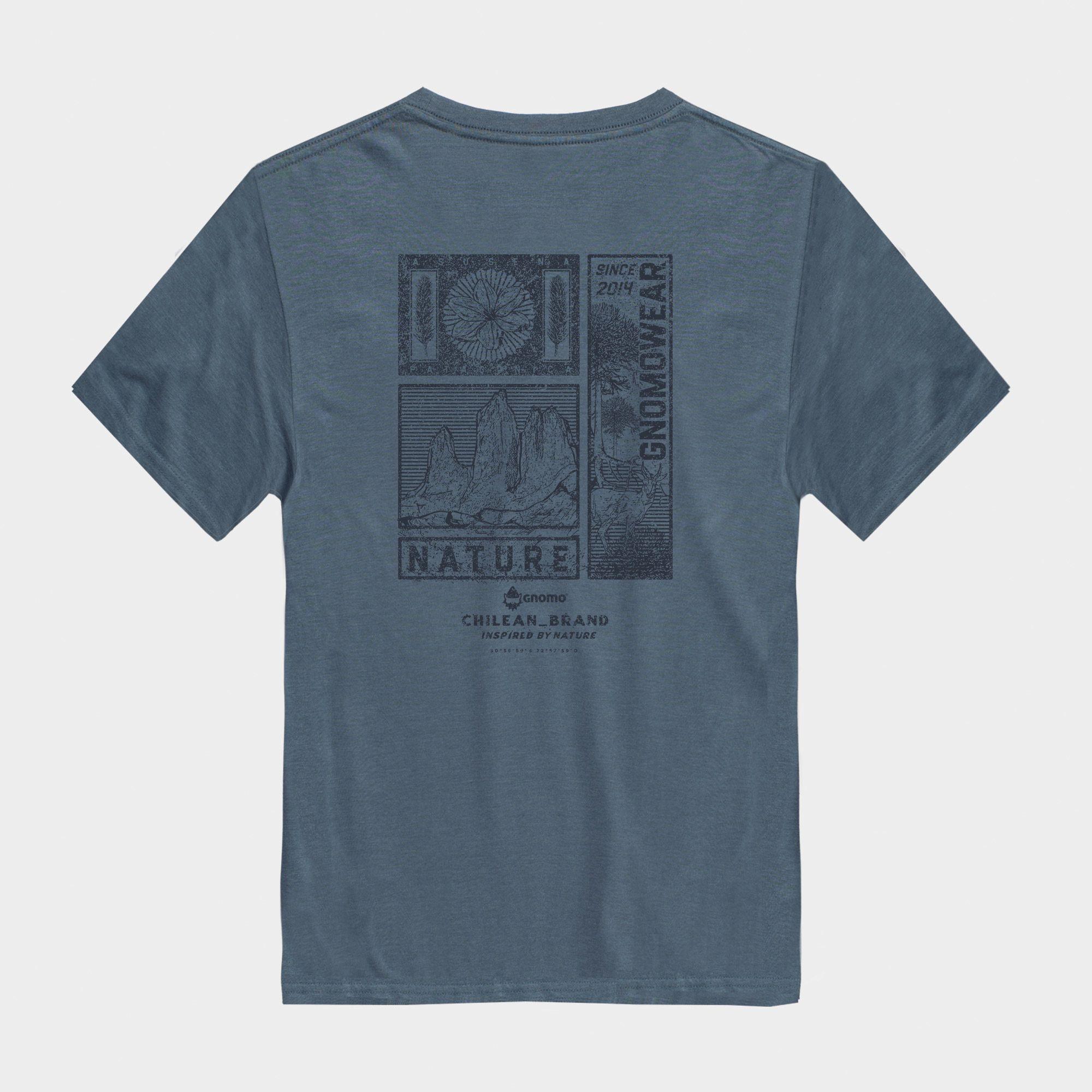 Polera Eco M-5 Hombre Indigo Gnomo-1