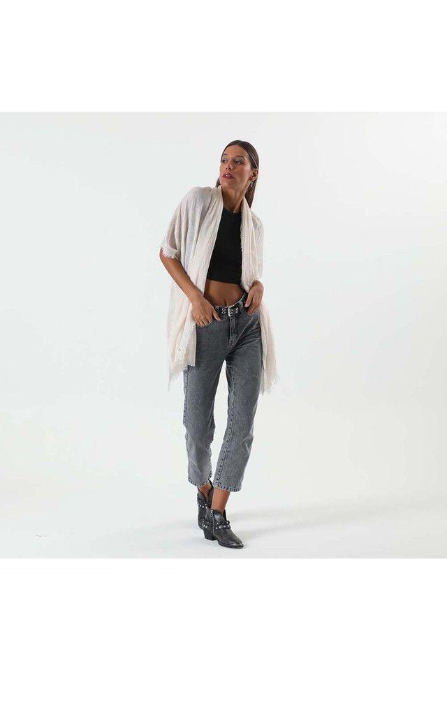 Pañuelo Liso Beige Rombos Humana-2