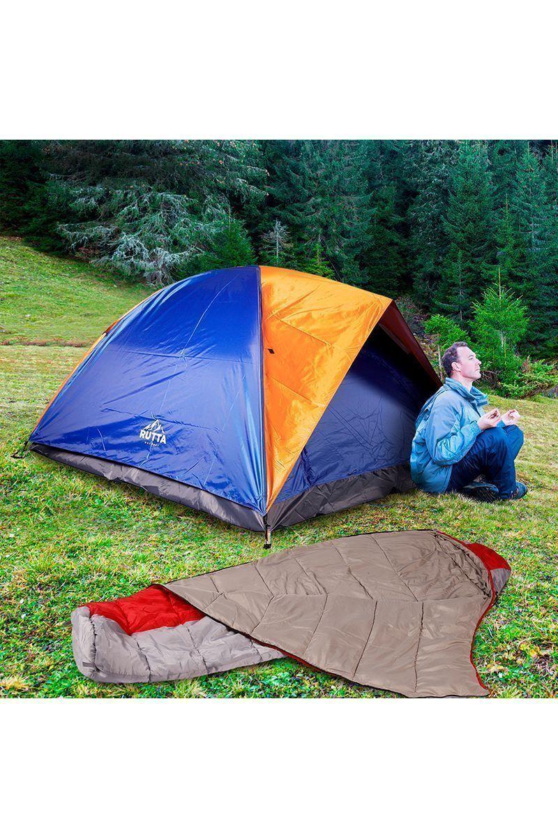 Saco de Dormir Mummy Rojo-5