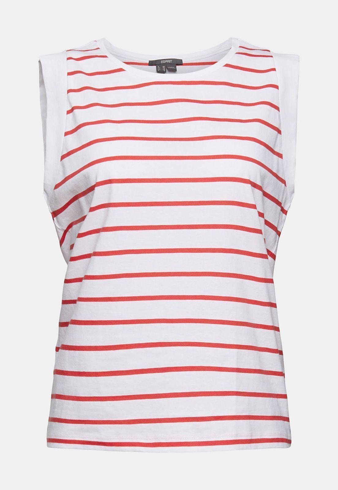 Polera A Rayas Sin Mangas Esprit-3