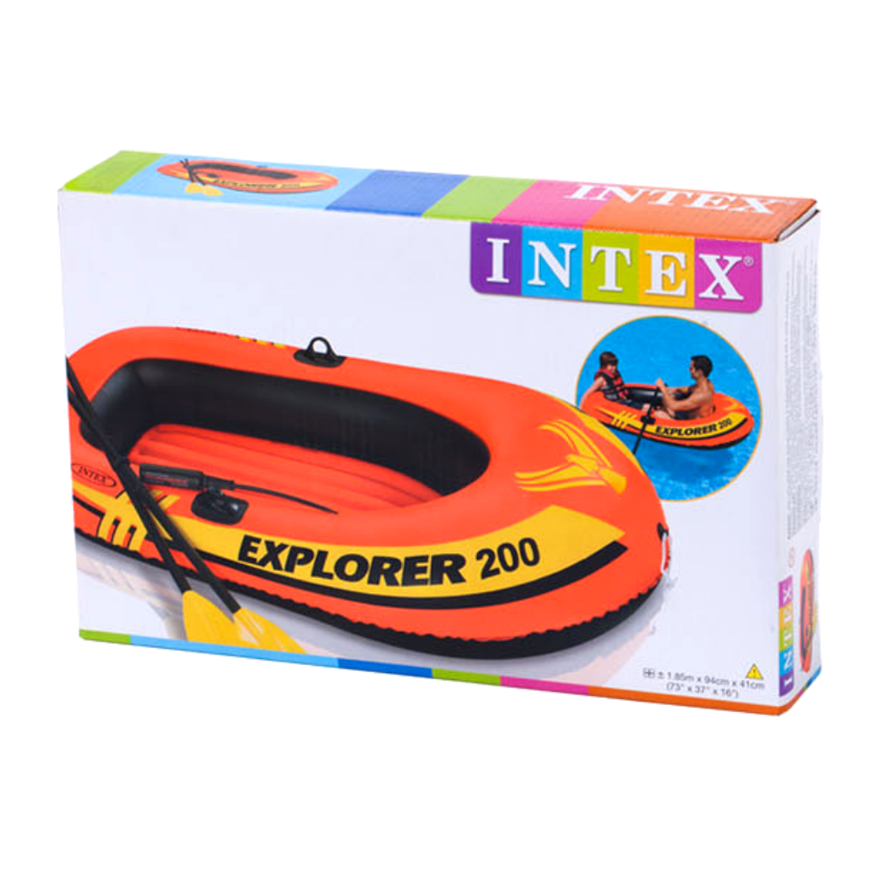 Bote Inflable Explorer 200 Set Capacidad 95 Kg-4