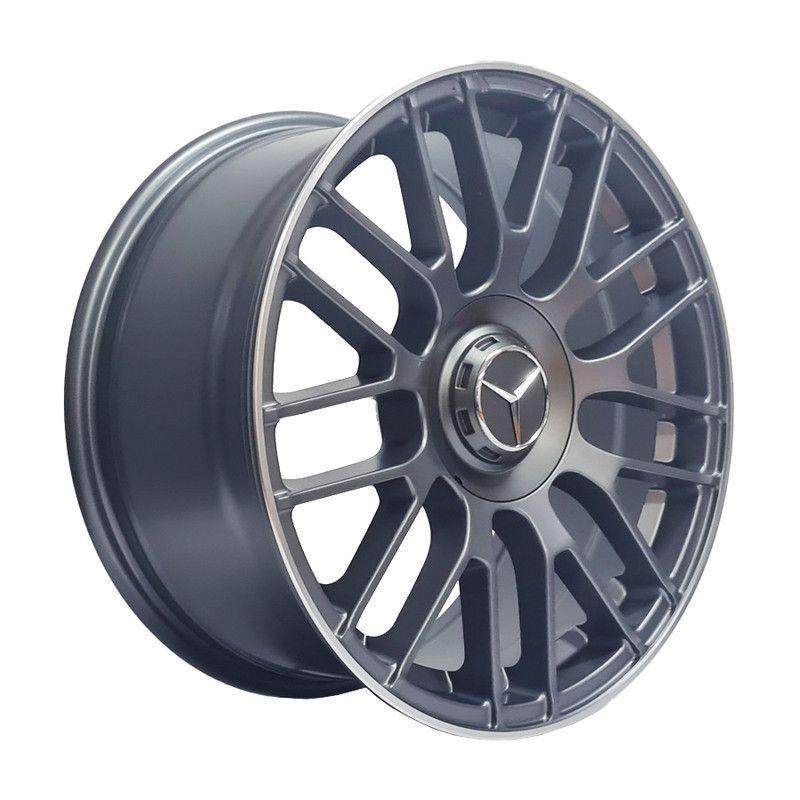 SET 4 LLANTA 18X8.5 5X112 ET35 MG-LM REPLICA MBENZ-0
