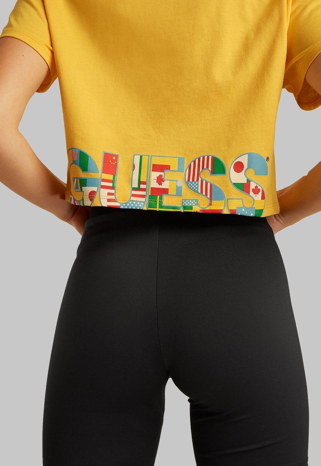 Polera Su Games Ss Crop Tee G2O4 Guess-4