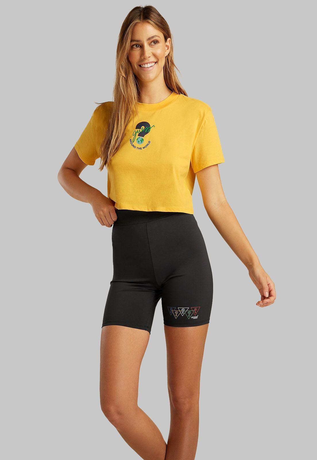 Polera Su Games Ss Crop Tee G2O4 Guess-2