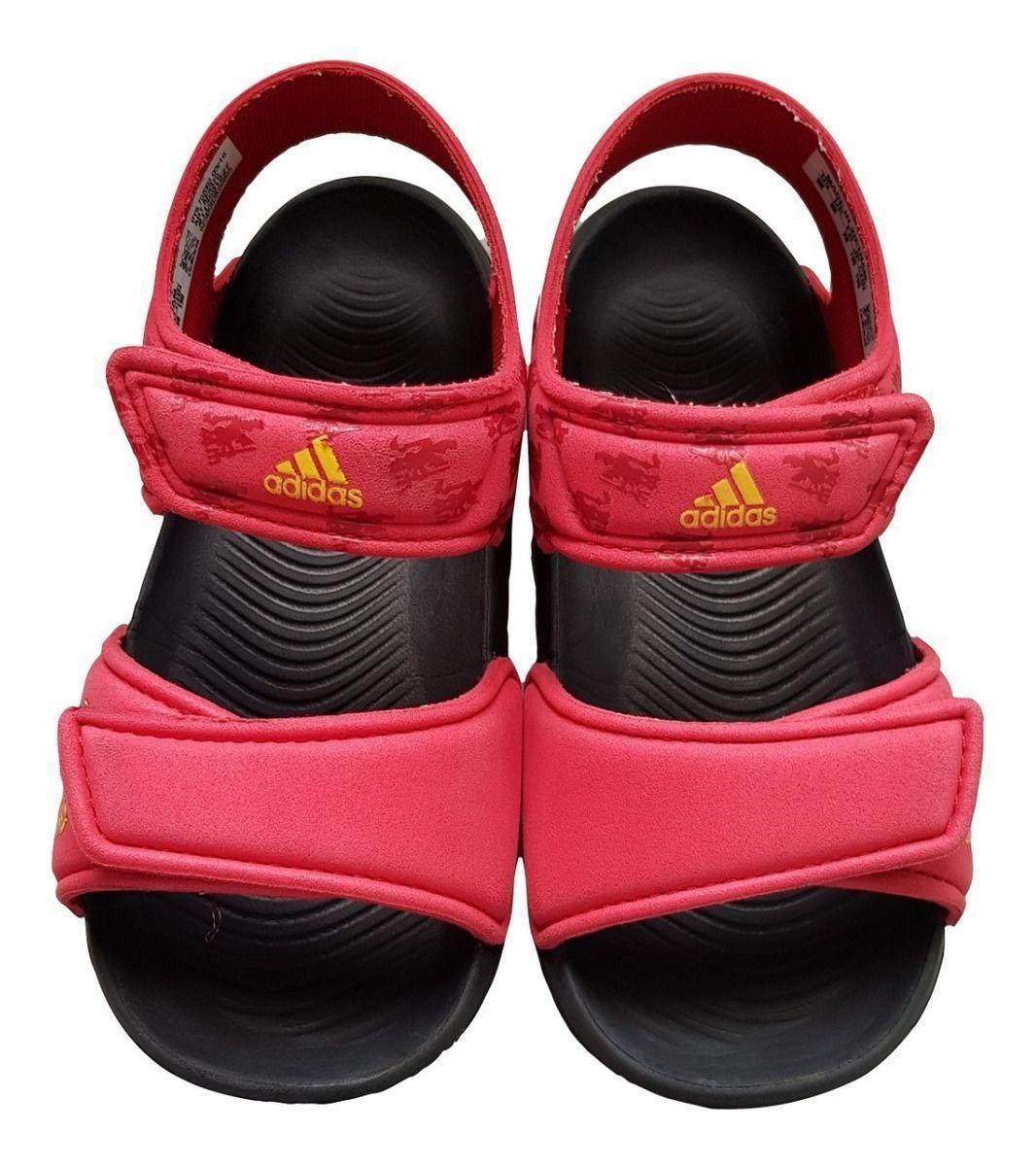 Chalas Manchester United Bebé Rojo/negro Original adidas-1