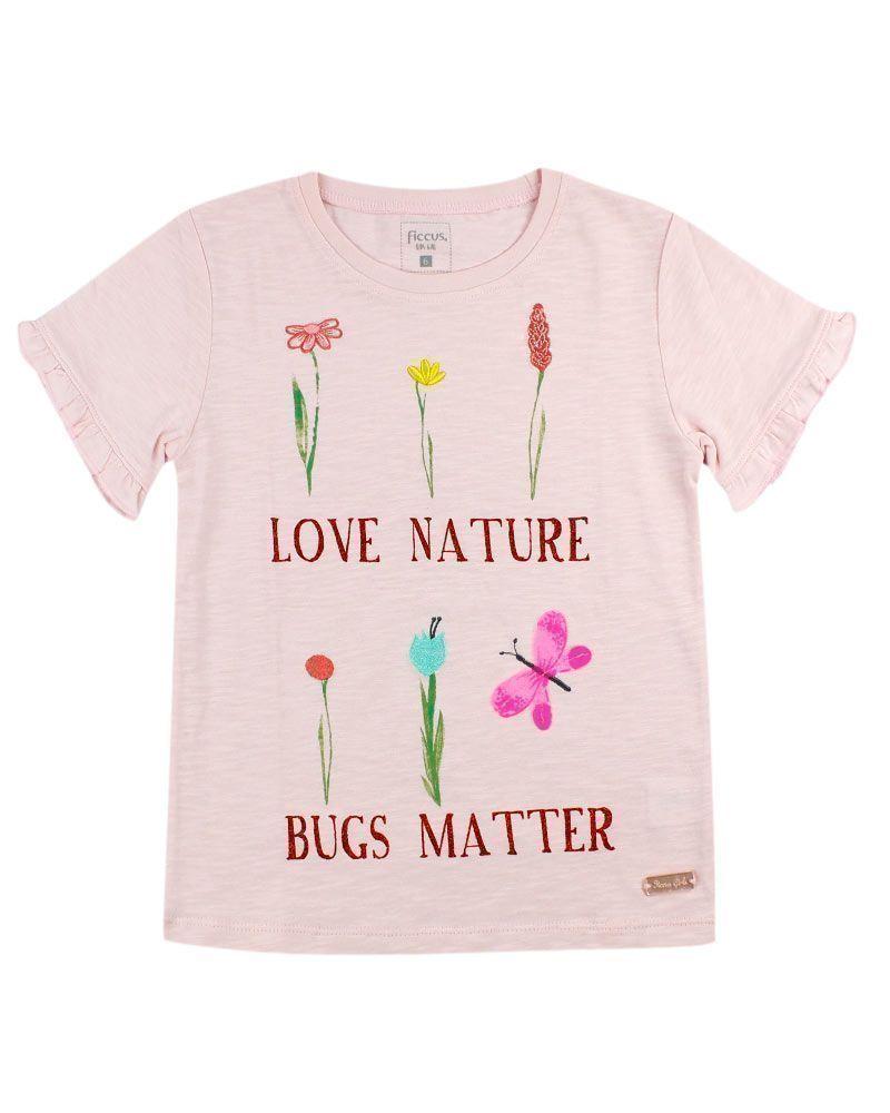 Polera Kids Niña Be Yourself Ficcus-0