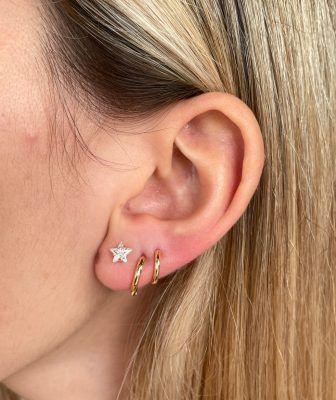 Aros estrella circón PHILIPPA JOYAS-2