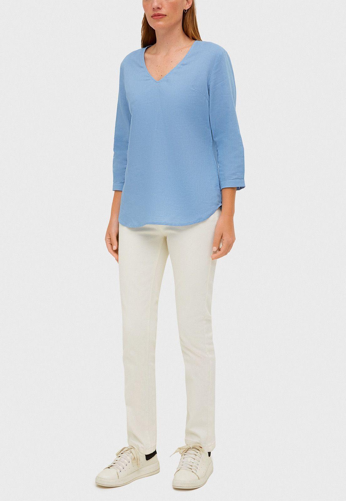 Blusa Amaranta Celeste-3