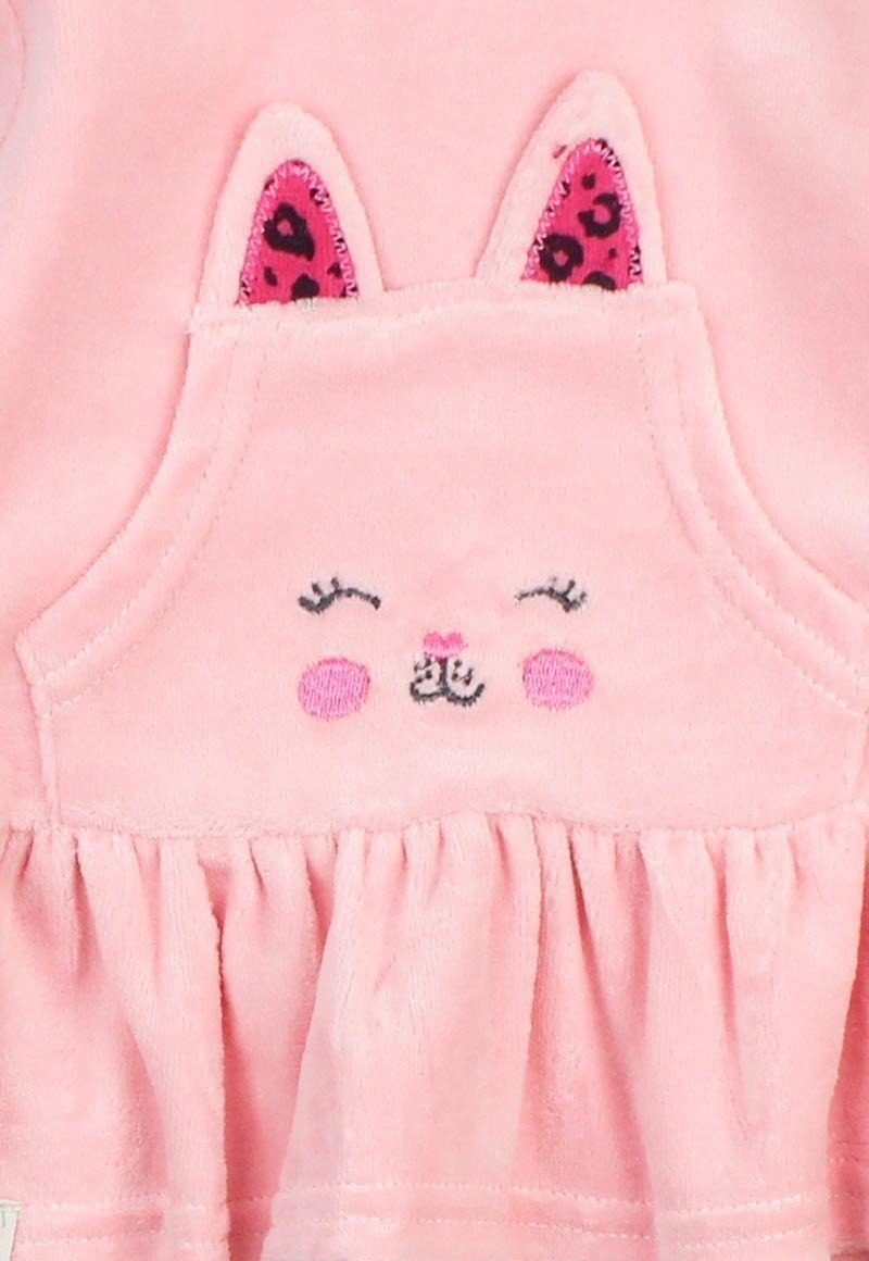 Conjunto newborn niña plush cute friends 124-2