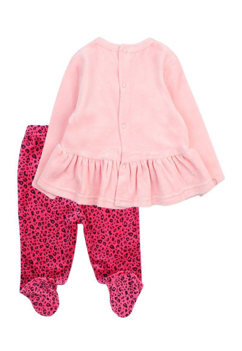 Conjunto newborn niña plush cute friends 124-1