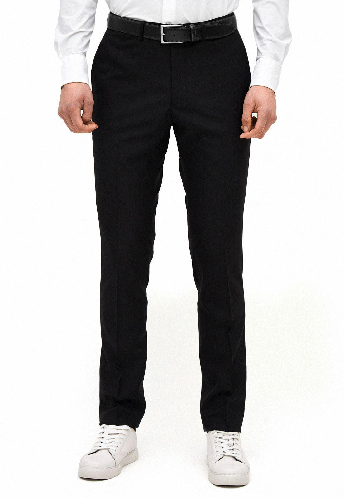 Pantalón Suit Sep Espiga Negro-0