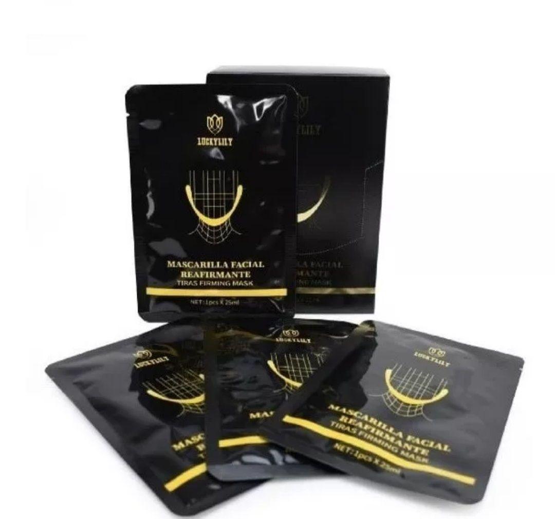 Pack x 5 Máscaras reductoras de Papada Triple Acción- Corset facial-0