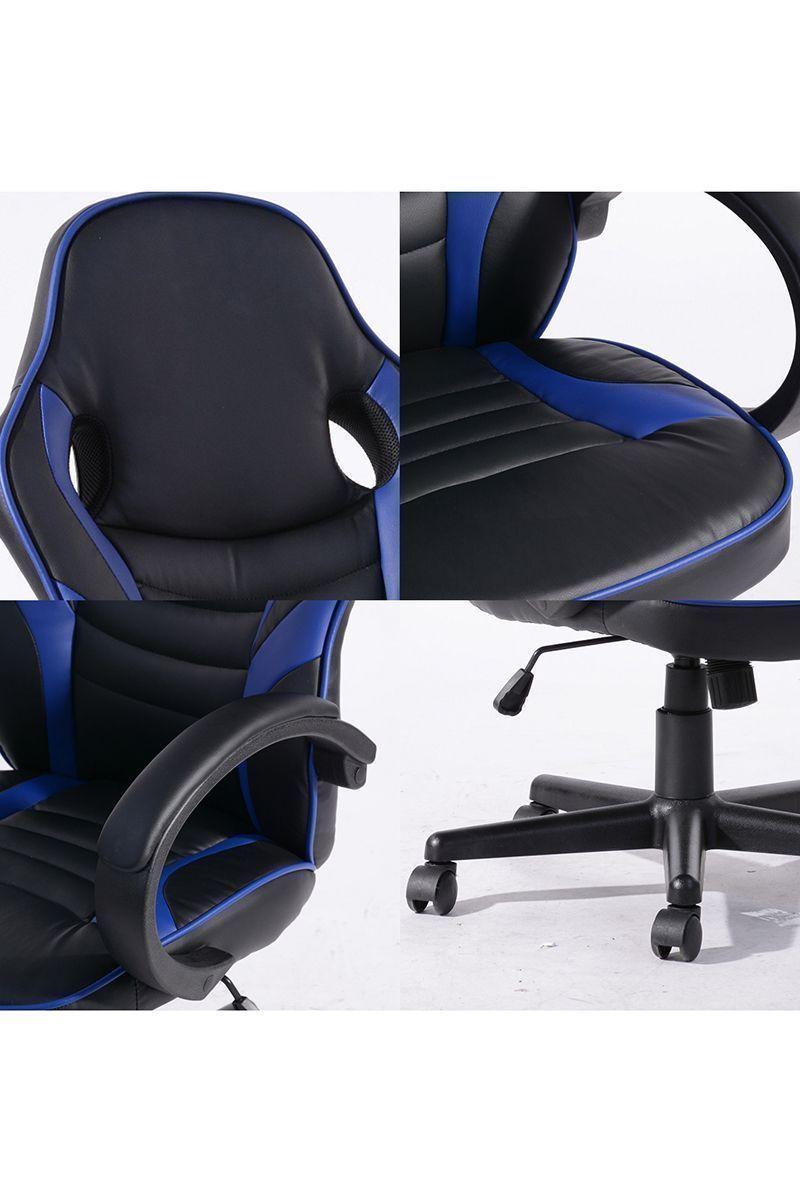 Silla Gamer Xgames Ergonómica Escritorio Azul-5