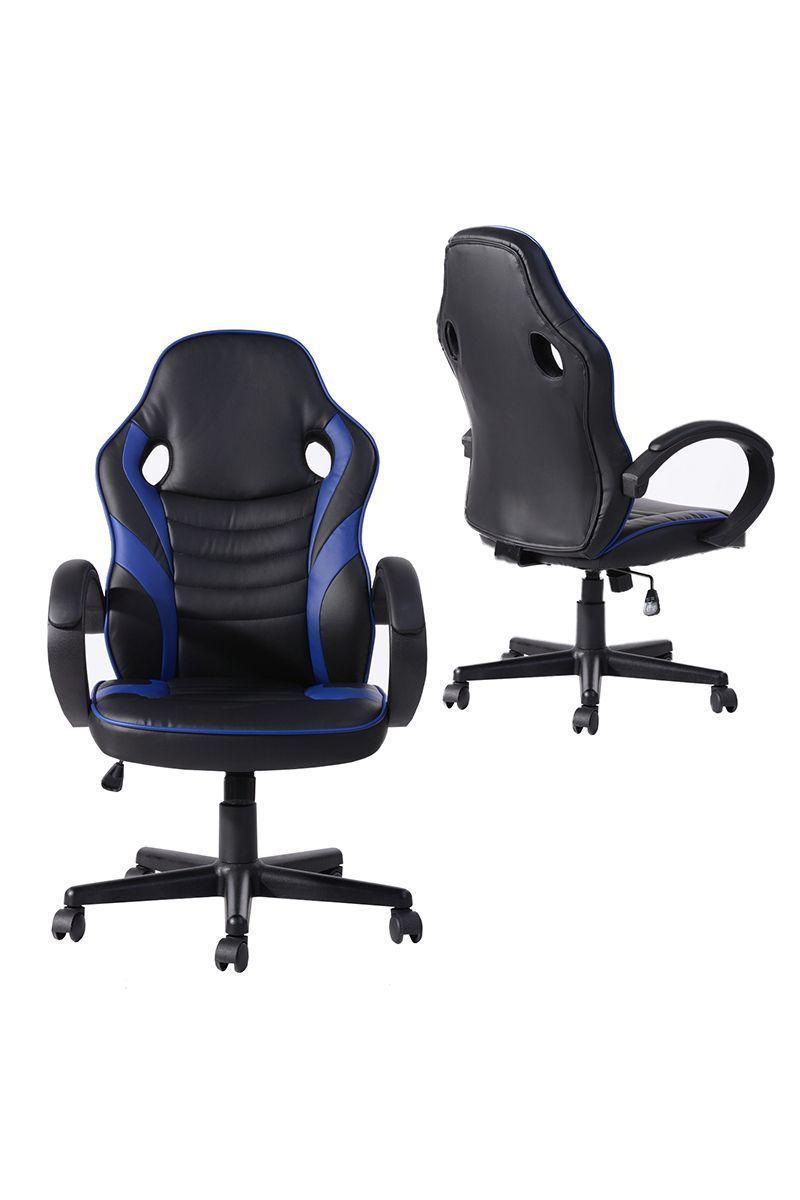 Silla Gamer Xgames Ergonómica Escritorio Azul-3