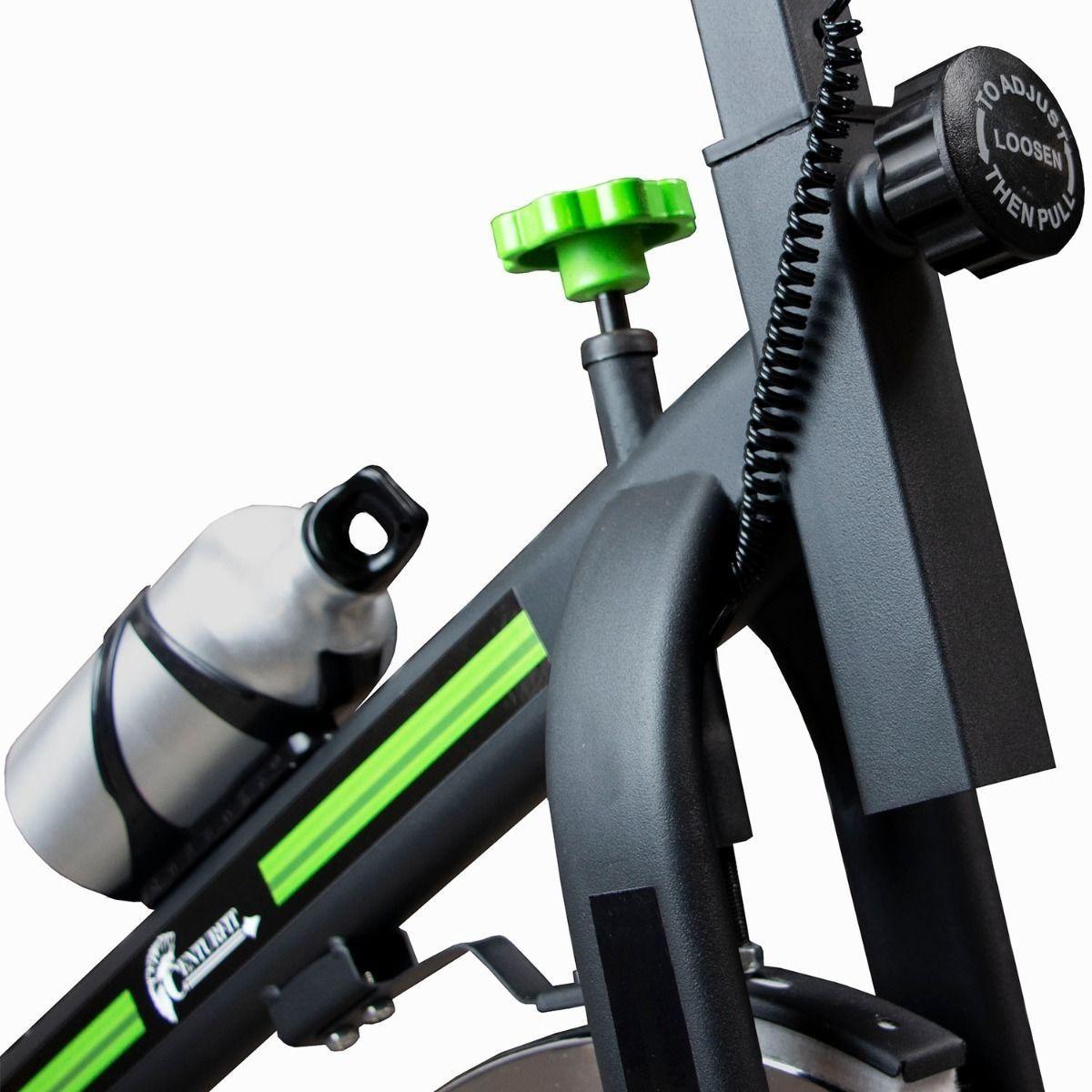 Bicicleta Spinning 10kg Resistencia Pantalla Gym-3