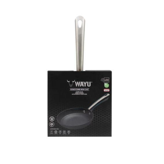 SARTEN 20 cm IRON CAST HONEYCOMB WAYU-2