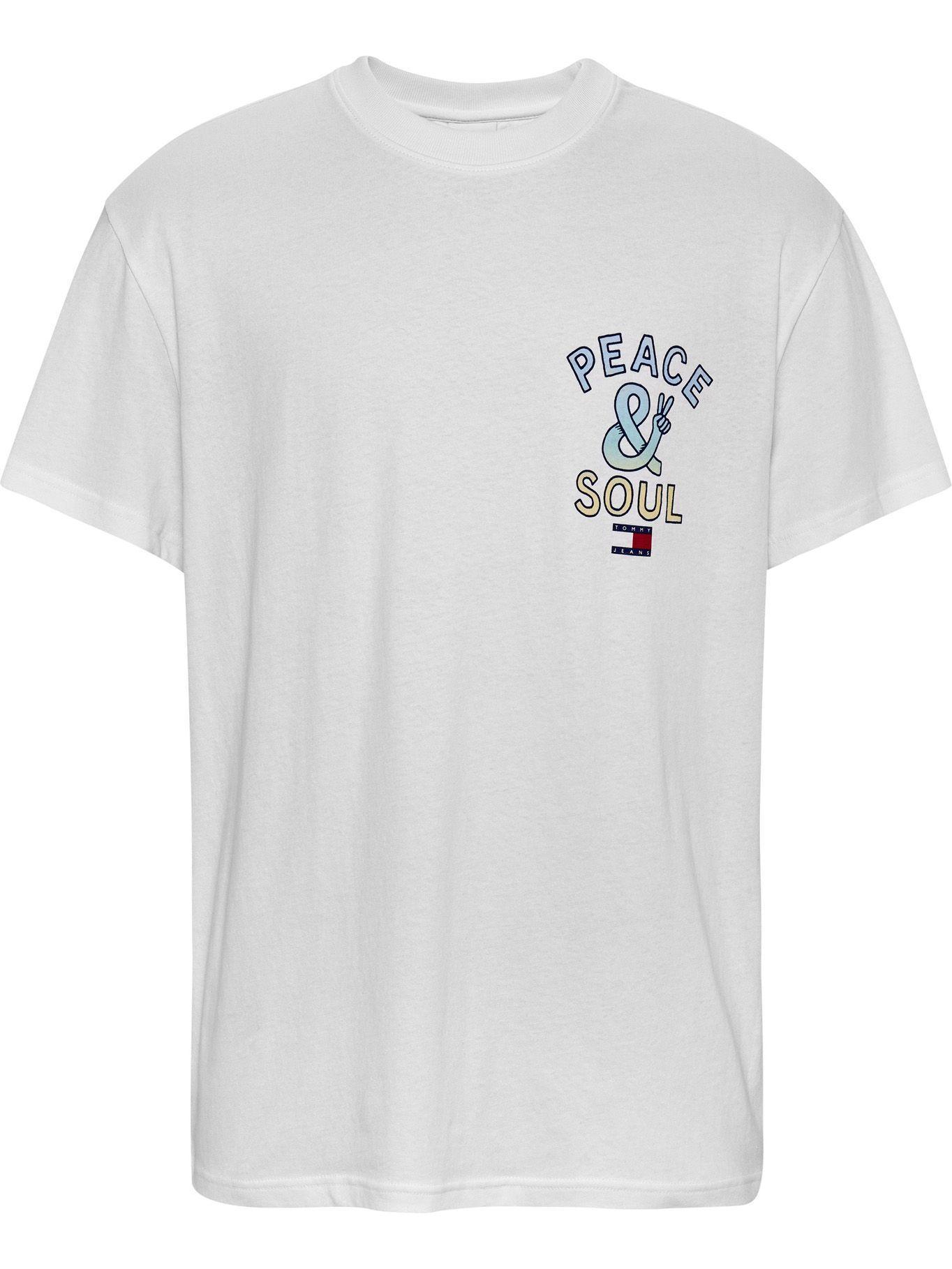 Polera Tjm Peace And Soul Blanco Tommy Hilfiger-0