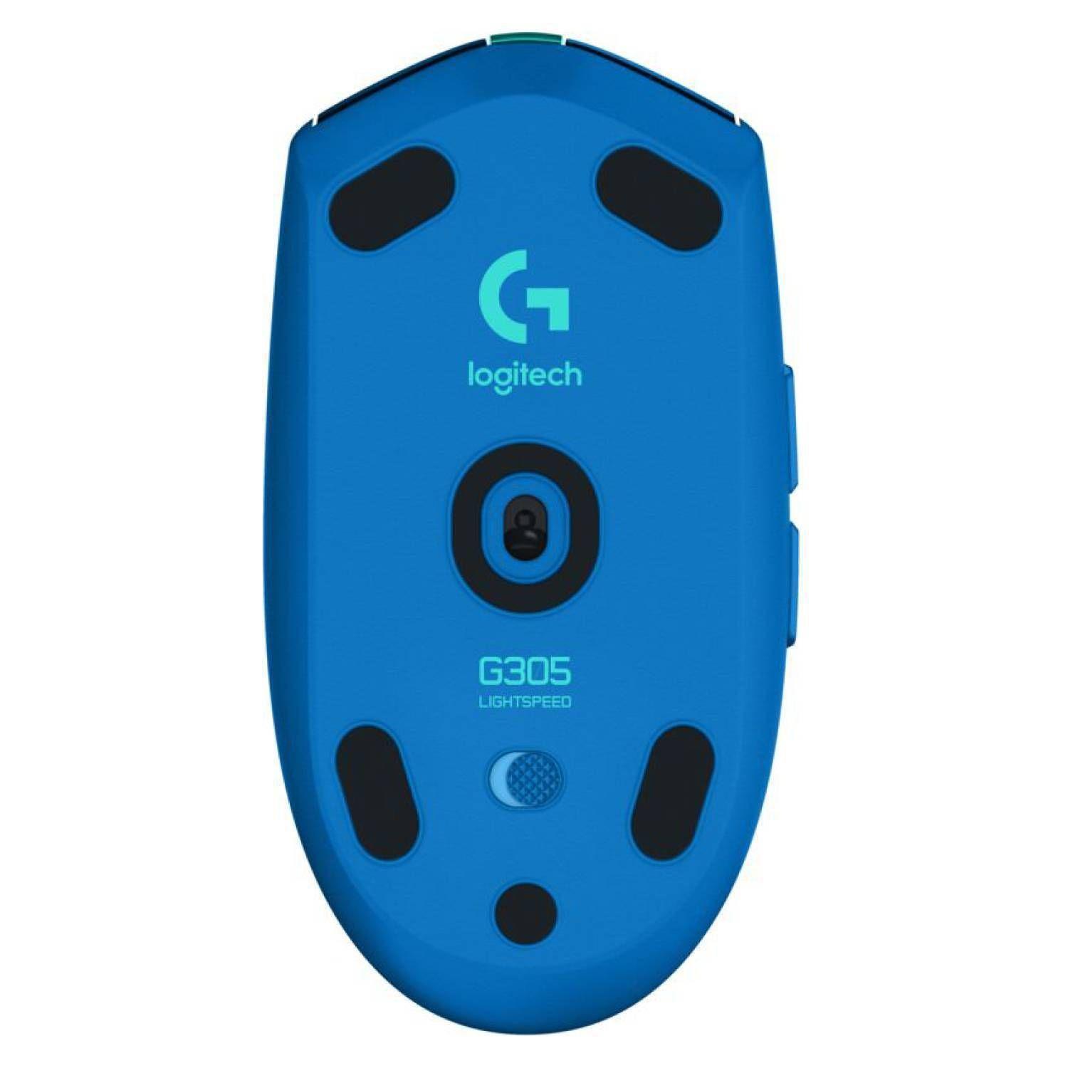 Mouse Logitech G305 Blue Wireless, 6 Botones, 12000dpi-2