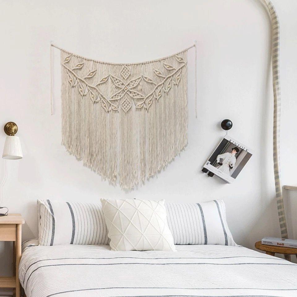 telón decorativo en macrame-1
