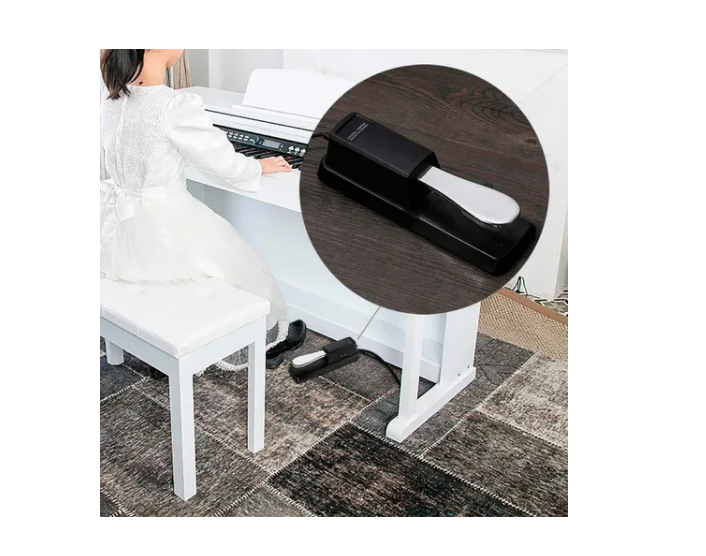 Pedal Sustain Universal Teclado Polaridad Piano Musica-4