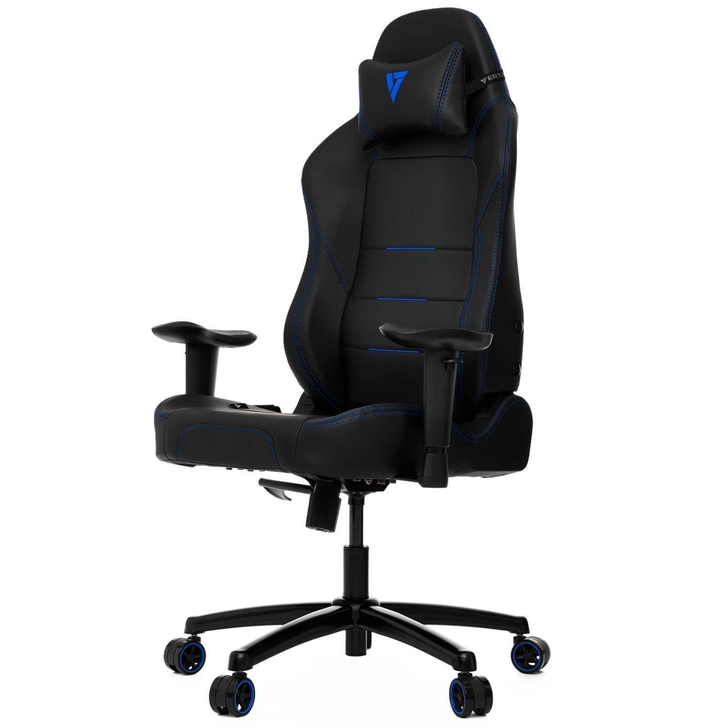 Silla Gamer Vertagear PL1000 Azul Reclinable y Ajustable-0