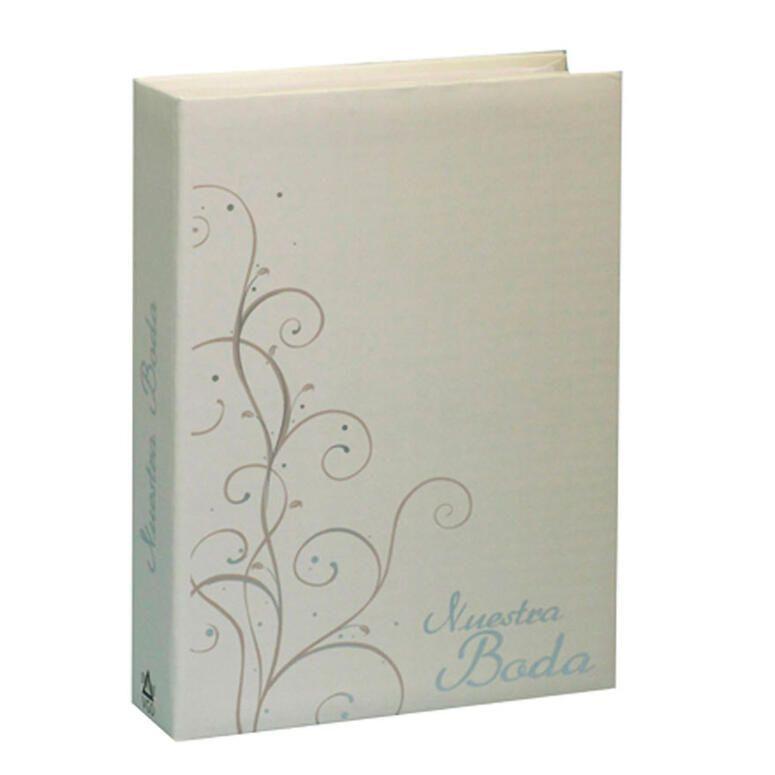 Album estampado nuestra boda. para ensobrar 13x18 cm / 100F-0