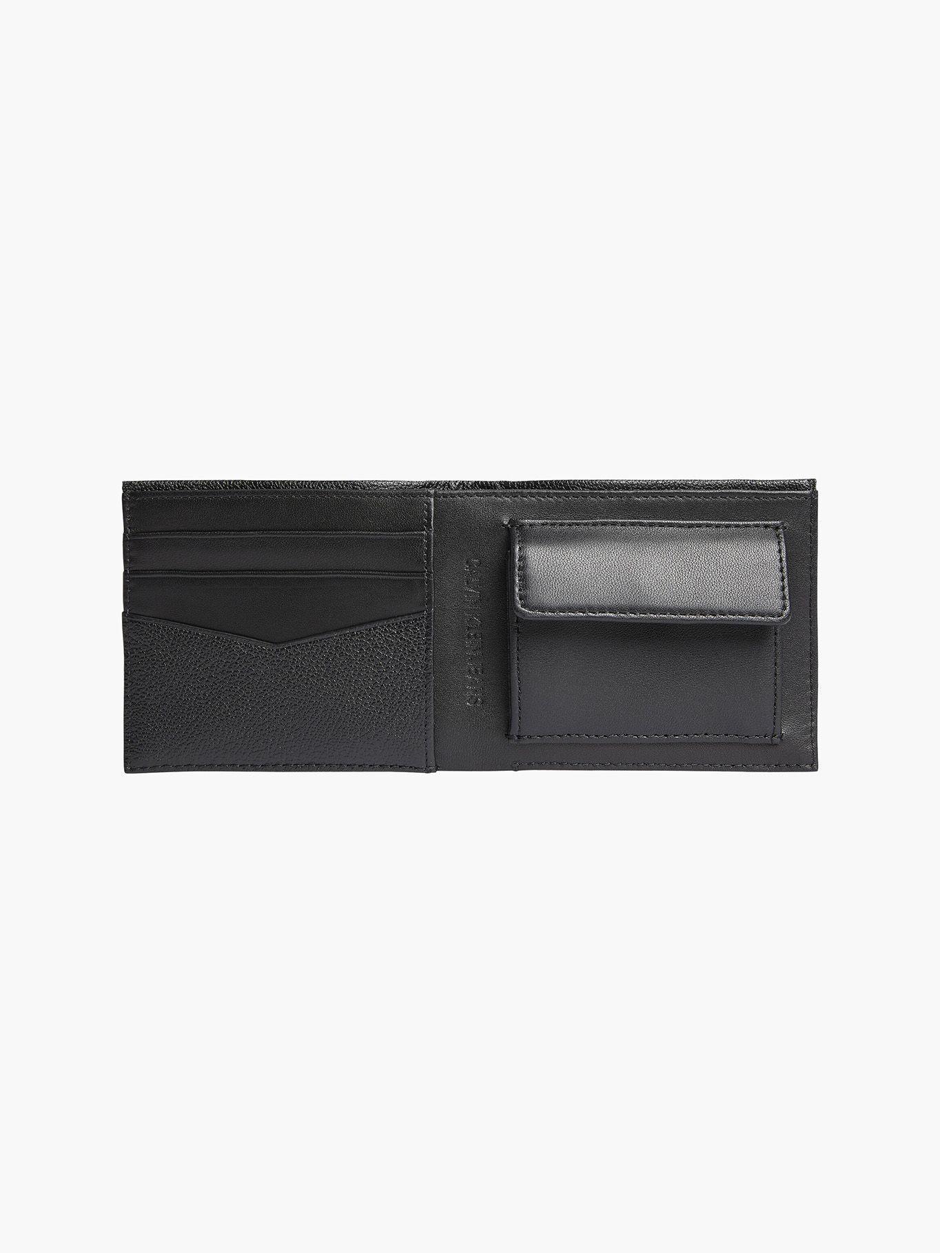 Billetera Micro Pebble 3CC Negro Calvin Klein-1