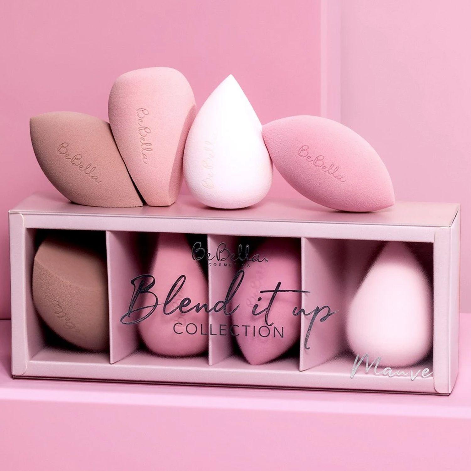 Colección Esponjas de Maquillaje Malva "Blend It Up" BeBella Cosmetics-6