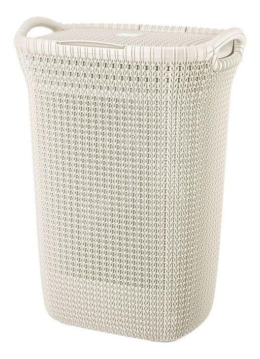 Cesto Canasto Para Ropa Khipu 60 Lts Con Tapa-2