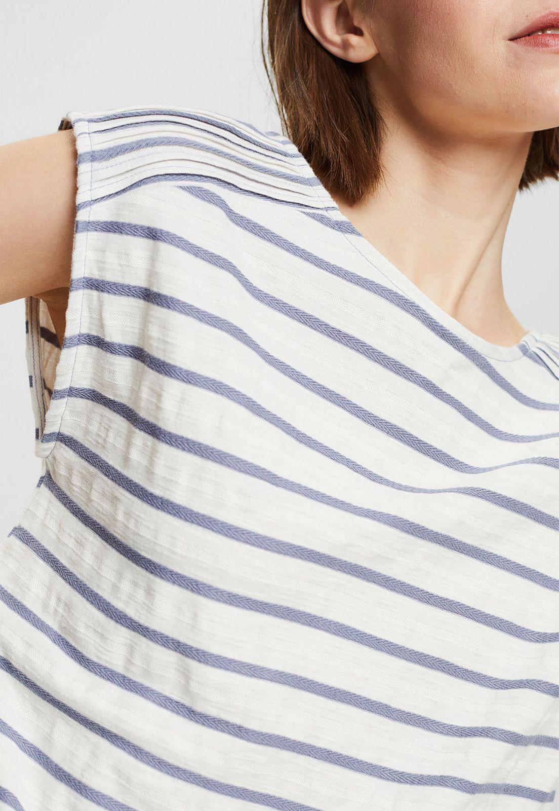 Polera Con Textura De Rayas Esprit-2