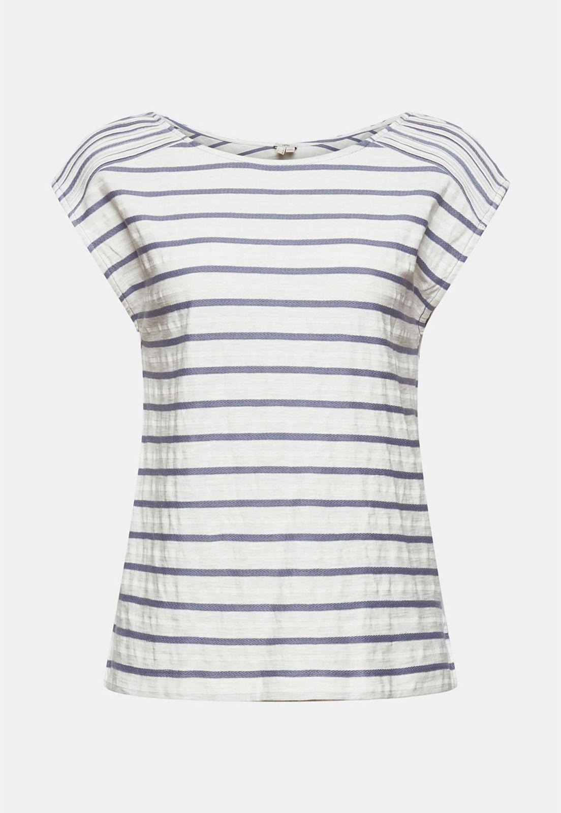 Polera Con Textura De Rayas Esprit-3