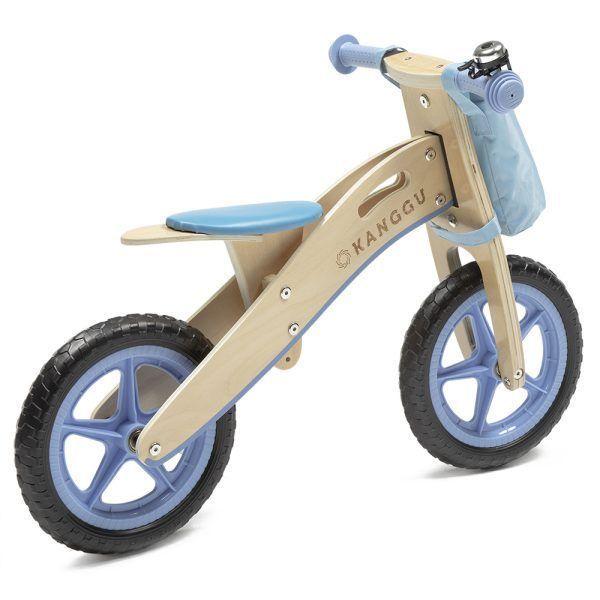 Bicicleta de Equilibrio – Aprendizaje de Madera | Azul-2