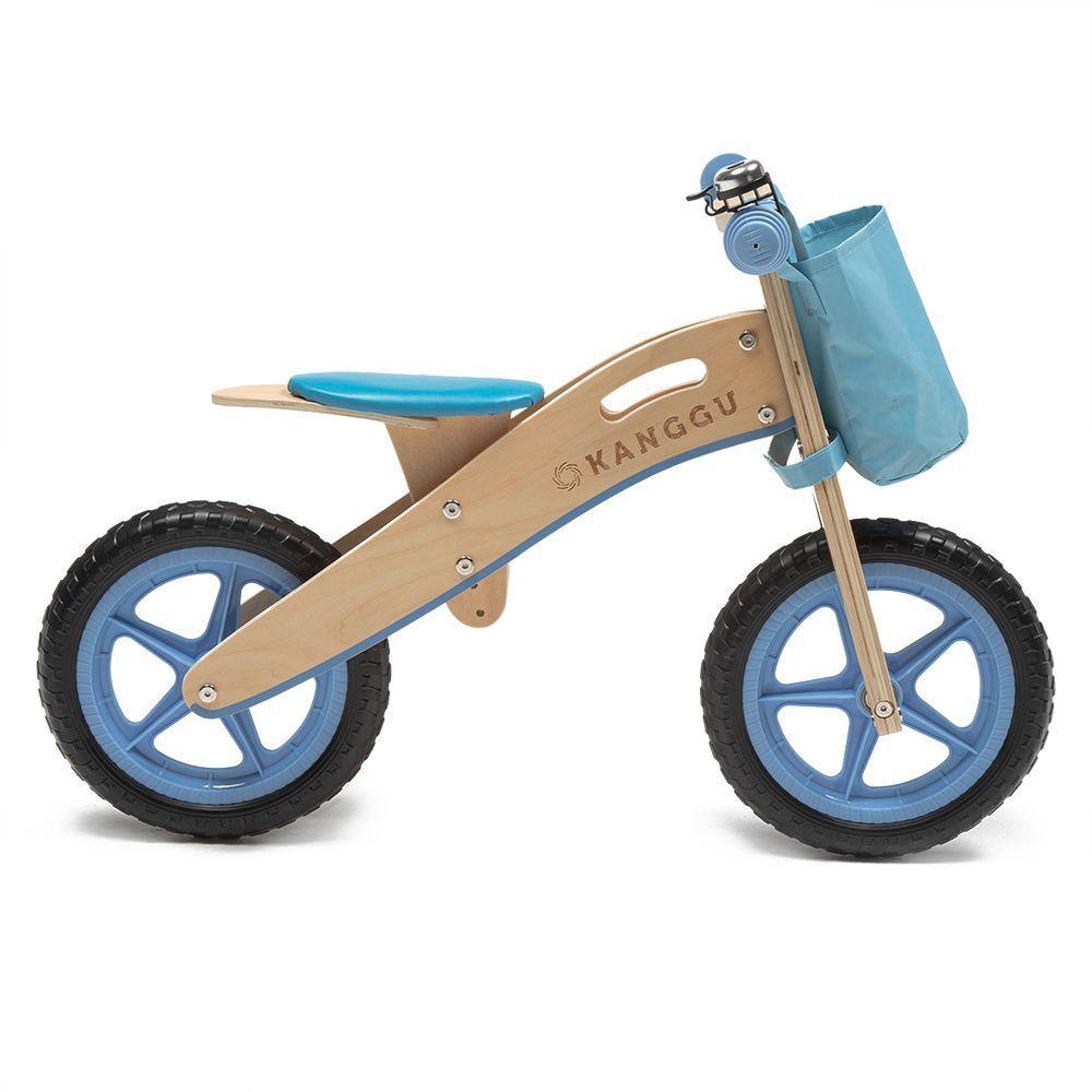 Bicicleta de Equilibrio – Aprendizaje de Madera | Azul-0