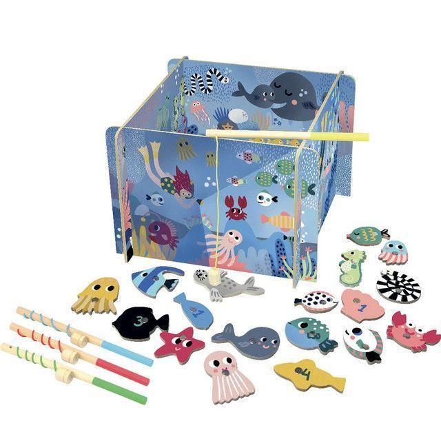 Juego Madera Pesca -0