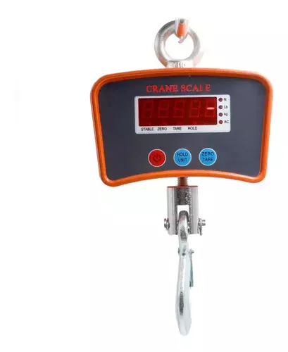Balanza Pesa Digital hasta 500 Kg Gancho Industria-0
