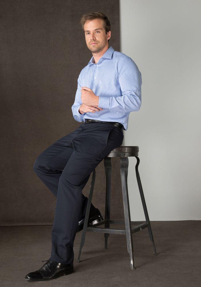 Camisa Executive Azul-2